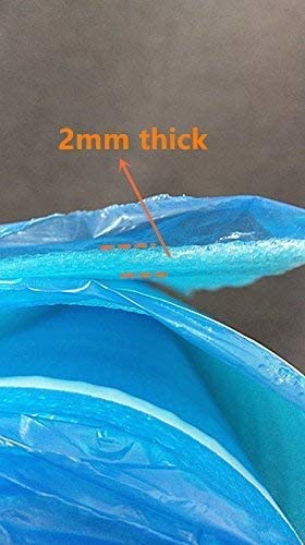 200 Sqft 3mm Underlayment for Laminate Flooring 3in1 Vapor Barrier Flooring Underlayment w/Overlap & Tape. Moisture Barrier Underpad Underlay for Laminate Flooring, Hardwood Floor, Vinyl Floor