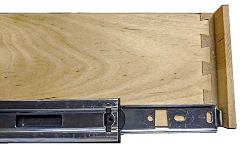 ELYSIAN Soft Close Wooden Cabinet Sliding Shelf Base Kitchen Bathroom Vanity Under Sink Pull Out Organizer Drawer Roll Out Wood Box Storage Shelve (26 Inch (26''W x 22''D)