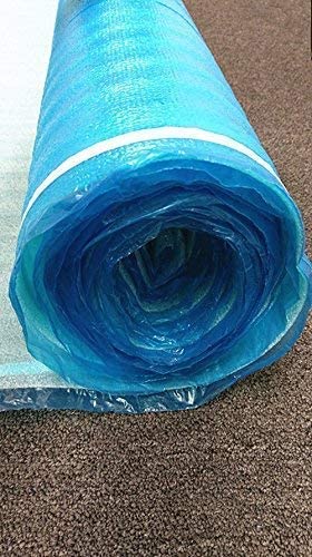 200 Sqft 3mm Underlayment for Laminate Flooring 3in1 Vapor Barrier Flooring Underlayment w/Overlap & Tape. Moisture Barrier Underpad Underlay for Laminate Flooring, Hardwood Floor, Vinyl Floor